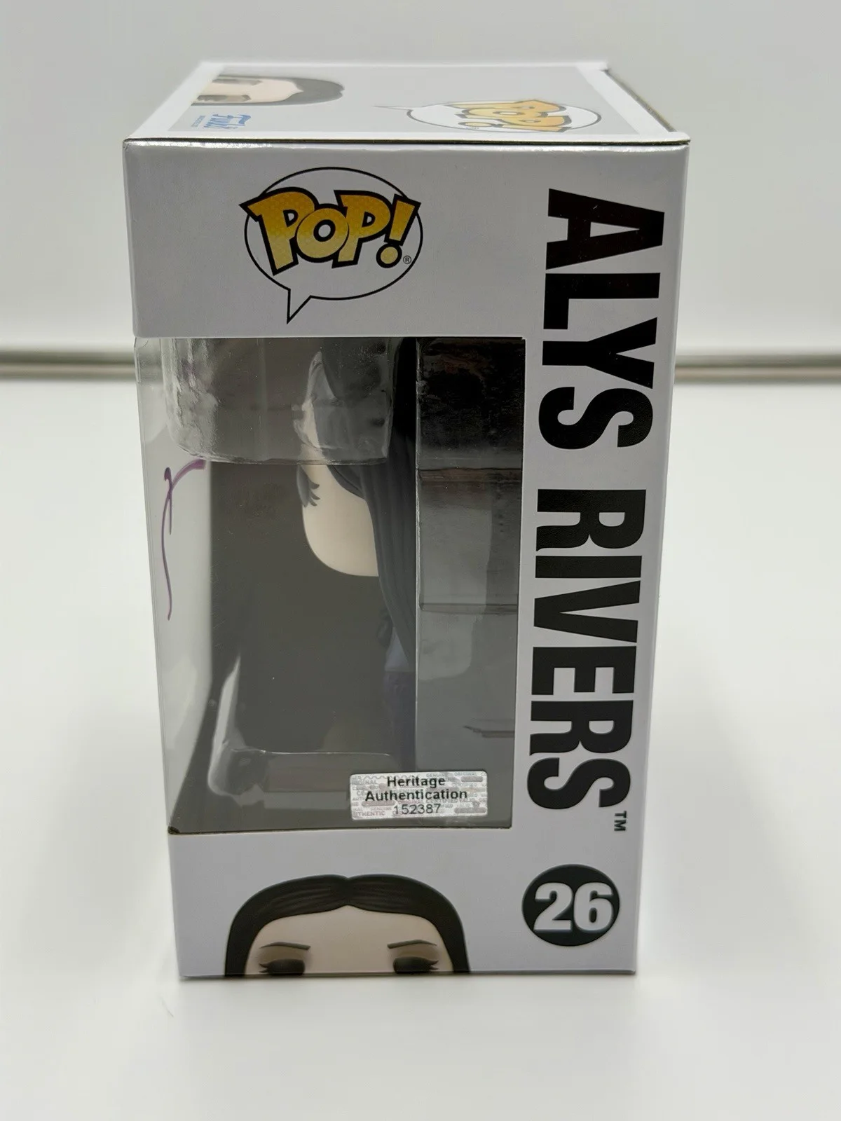 Gayle Rankin — Gayle Rankin Signed Alys Rivers Funko Pop Game Of Thrones #26 HA COA w/protector, image 3