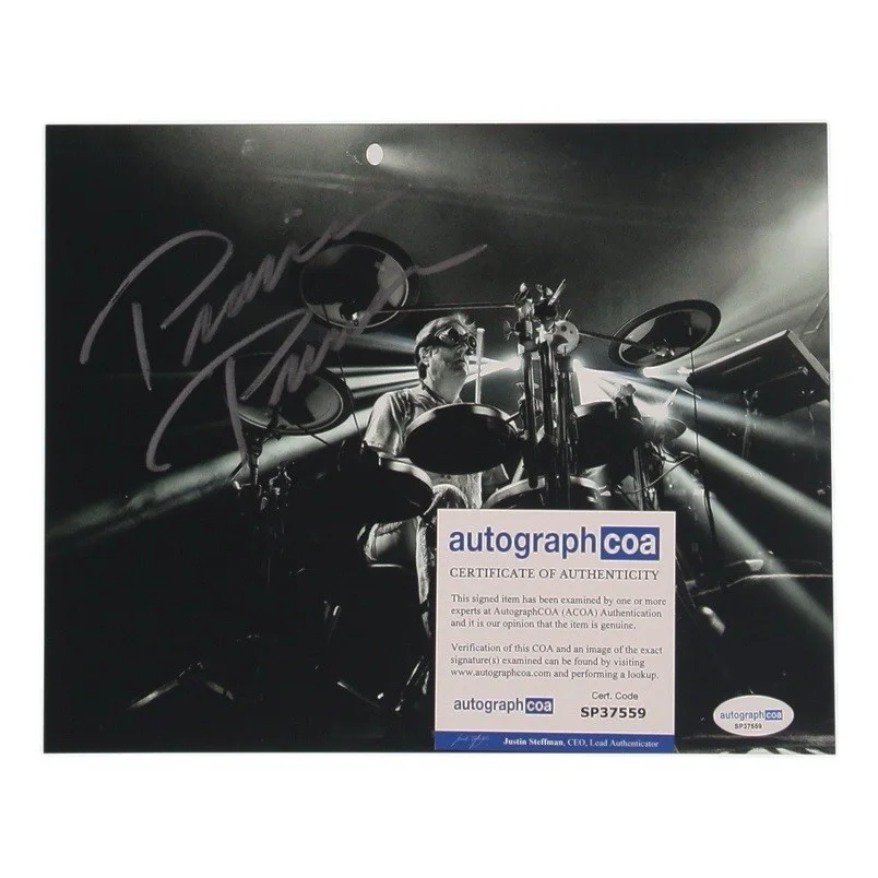 Prairie Prince Autographed The Tubes 8x10 ACOA Drummer Jefferson Starship Too!, изображение 2
