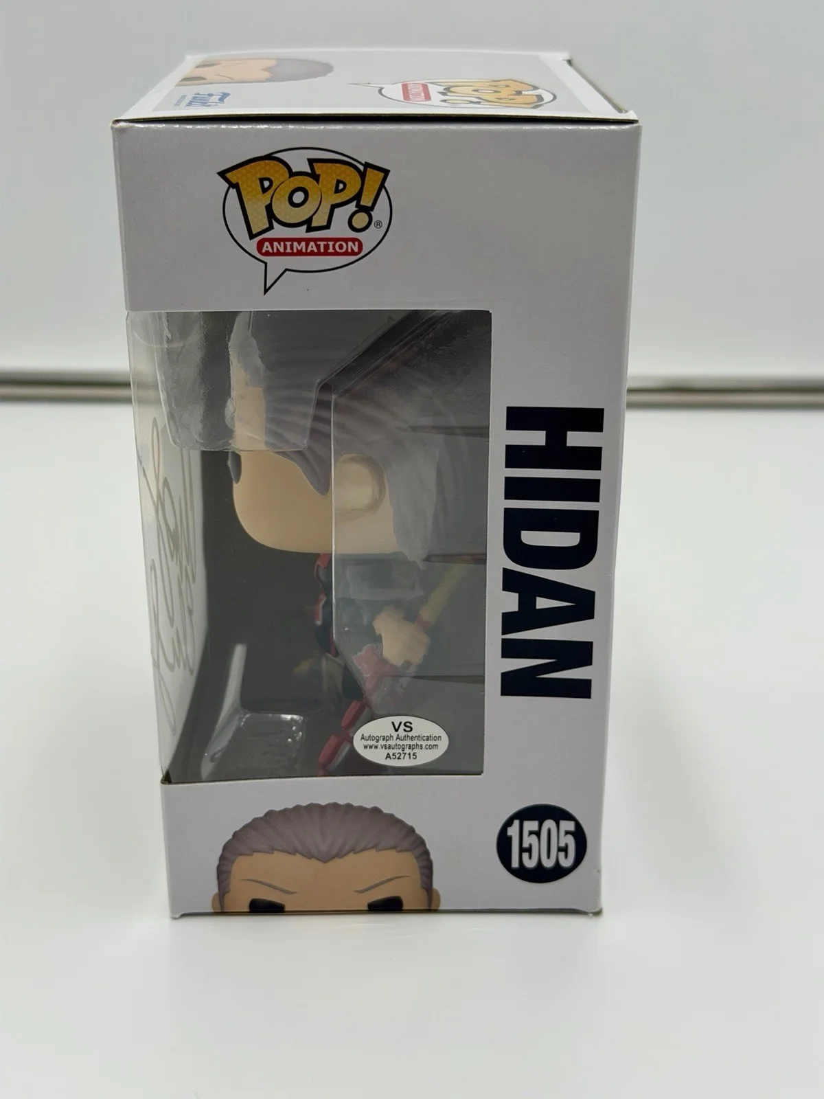 Chris Edgerly — Chris Edgerly Signed Hidan Funko Pop Naruto Shippuden #1505 VSA COA w/protector, изображение 3