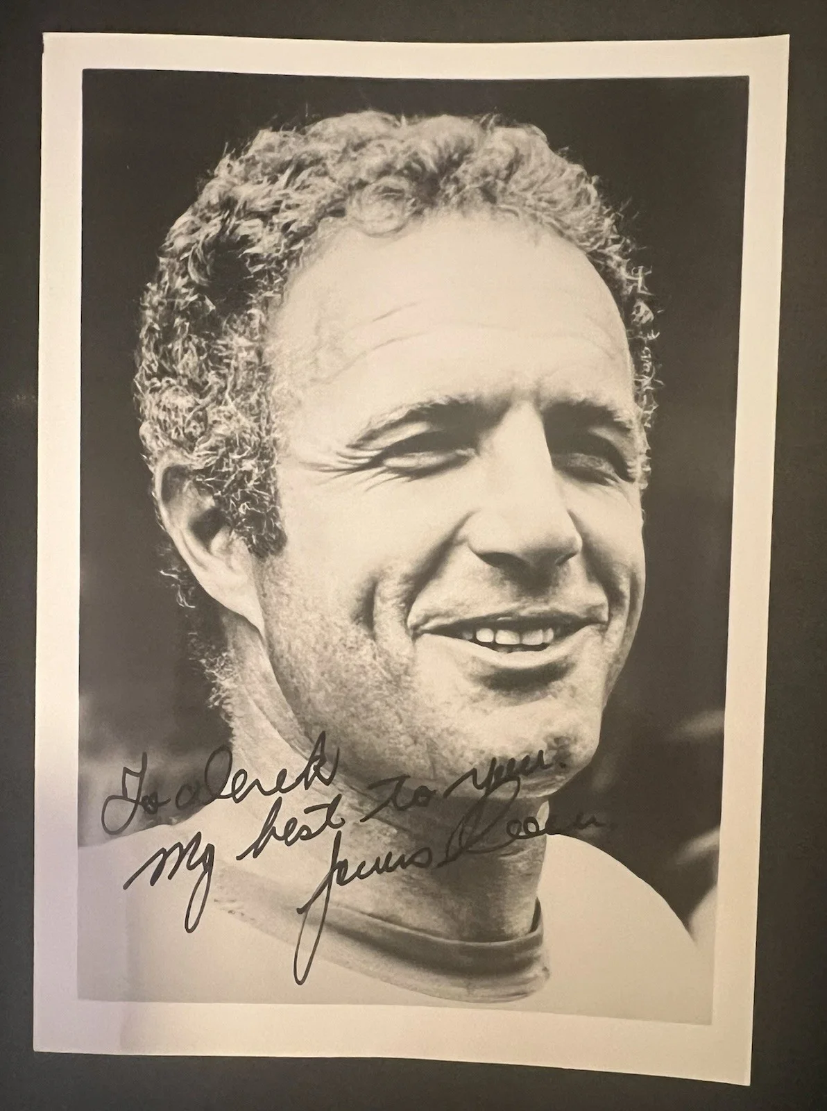 James Caan — James Caan Signed Photo 5”x7” 1989~ ‘Godfather’ ‘Misery’ ‘Dick Tracy’ ‘Thief’