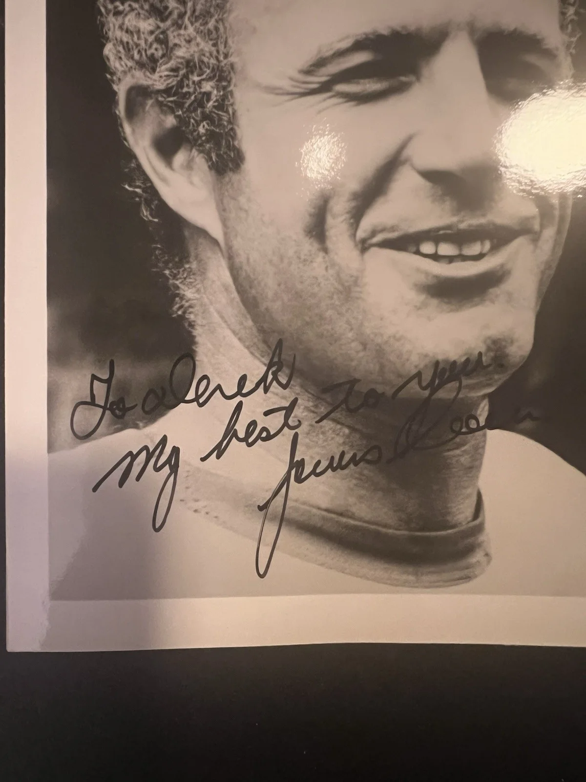 James Caan — James Caan Signed Photo 5”x7” 1989~ ‘Godfather’ ‘Misery’ ‘Dick Tracy’ ‘Thief’, изображение 2