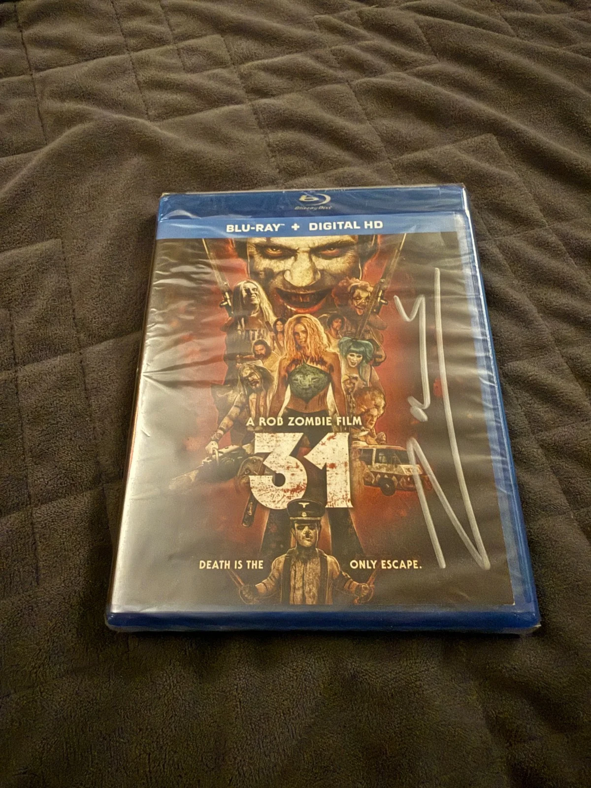 rob zombie — "31" BluRay Signed/Autographed by ROB ZOMBIE (Brand NEW Sealed)