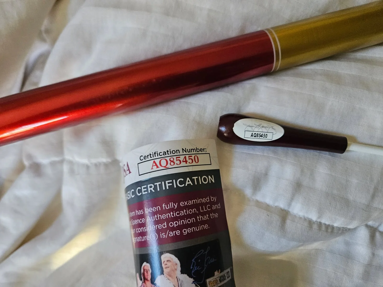 The Maestro — Seinfeld The Maestro autographed baton Mark Metcalf JSA Certified, image 4