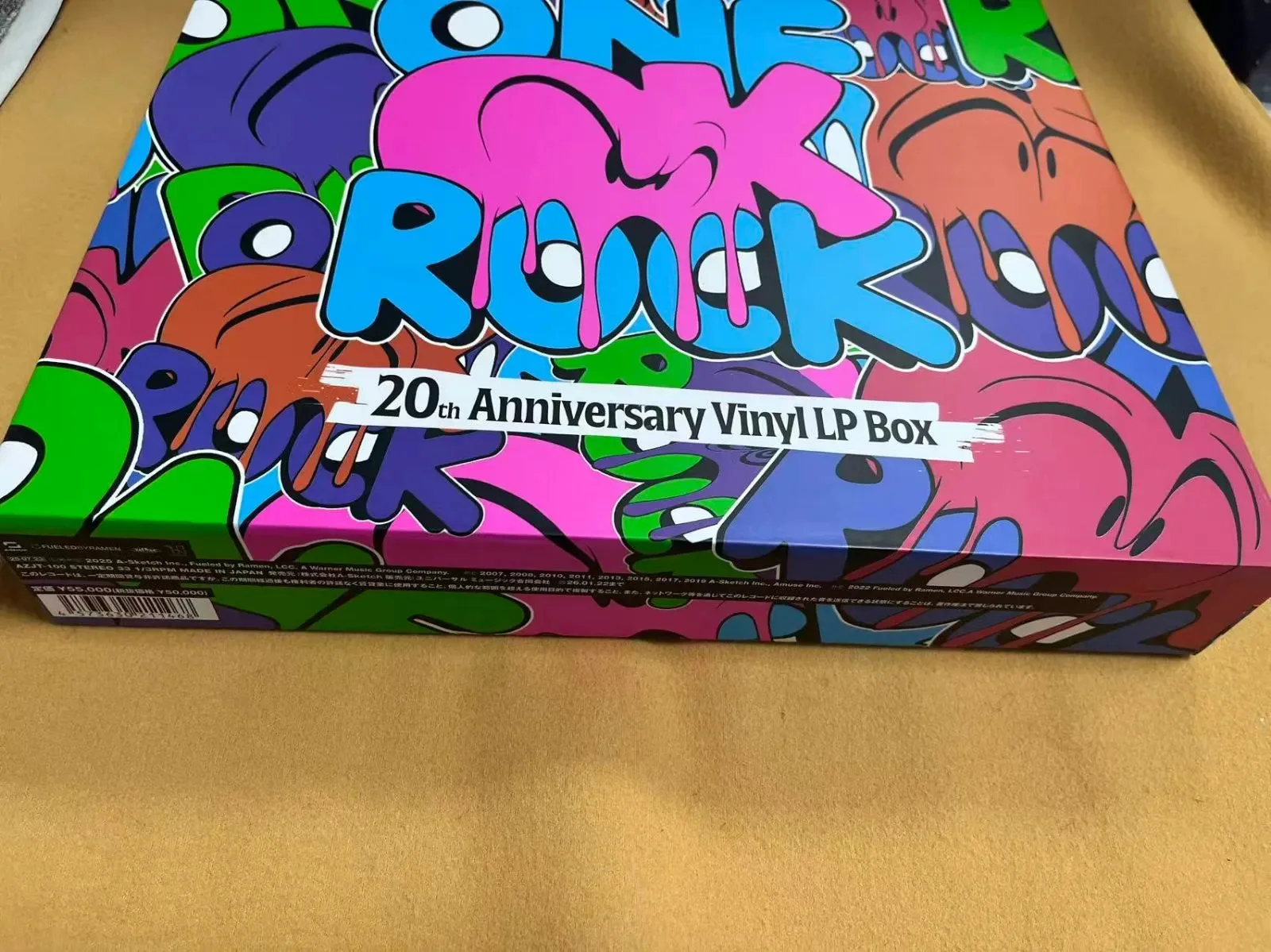 ONE OK ROCK 20th Anniversary Vinyl LP Box First Press Limited Edition Brand new, image 5