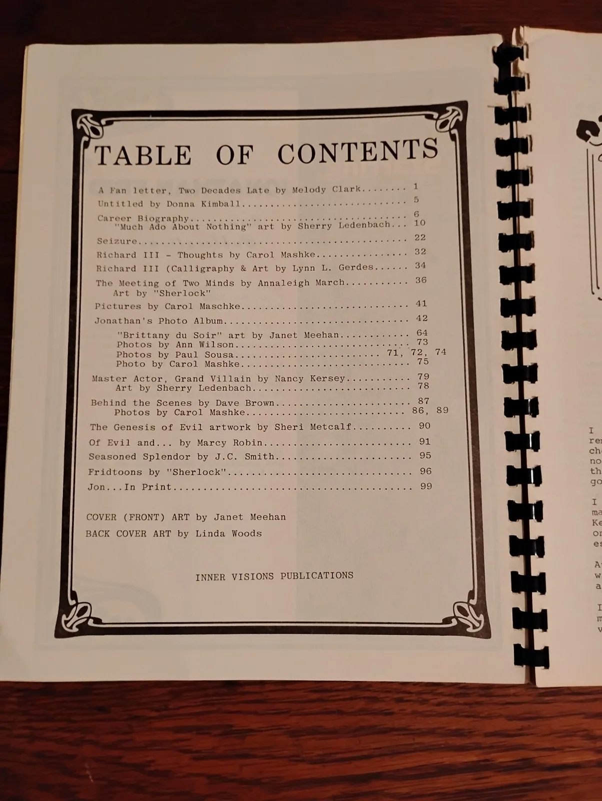 Jonathan Frid / Marie Wallace / Terry Crawford — Signed 1985 Dark Shadows Jonathan Frid Signed Career Biography Book W/COA, изображение 2