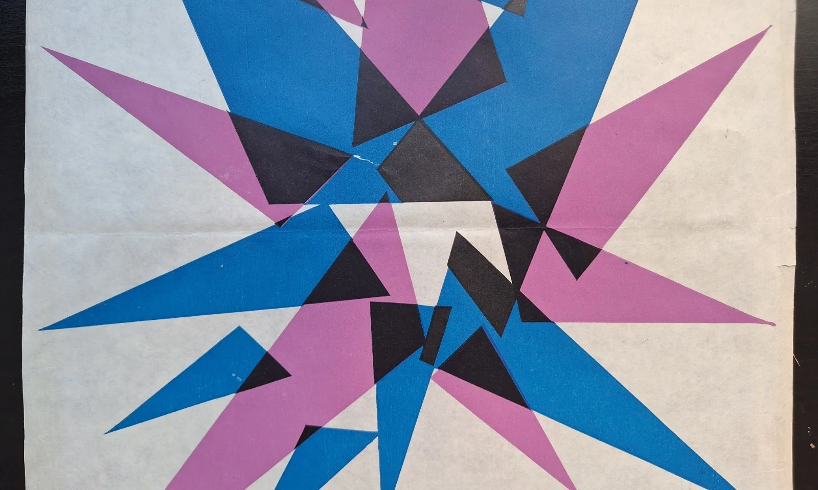 STRUKTURA KRYSZTALU, THE STRUCTURE OF CRYSTAL, ORIGINAL A3 CZECH MOVIE POSTER, изображение 2