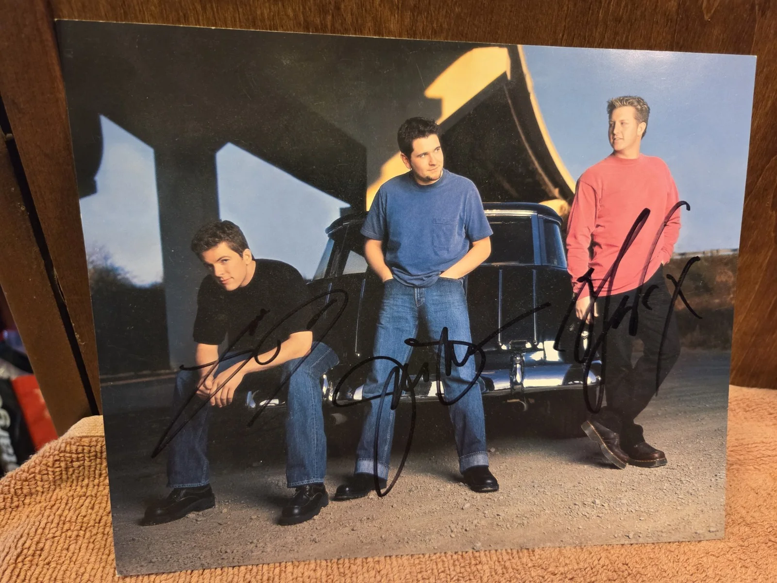 Autographed 8x10 Photo - Rascal Flatts Early Career Country Music, image 2