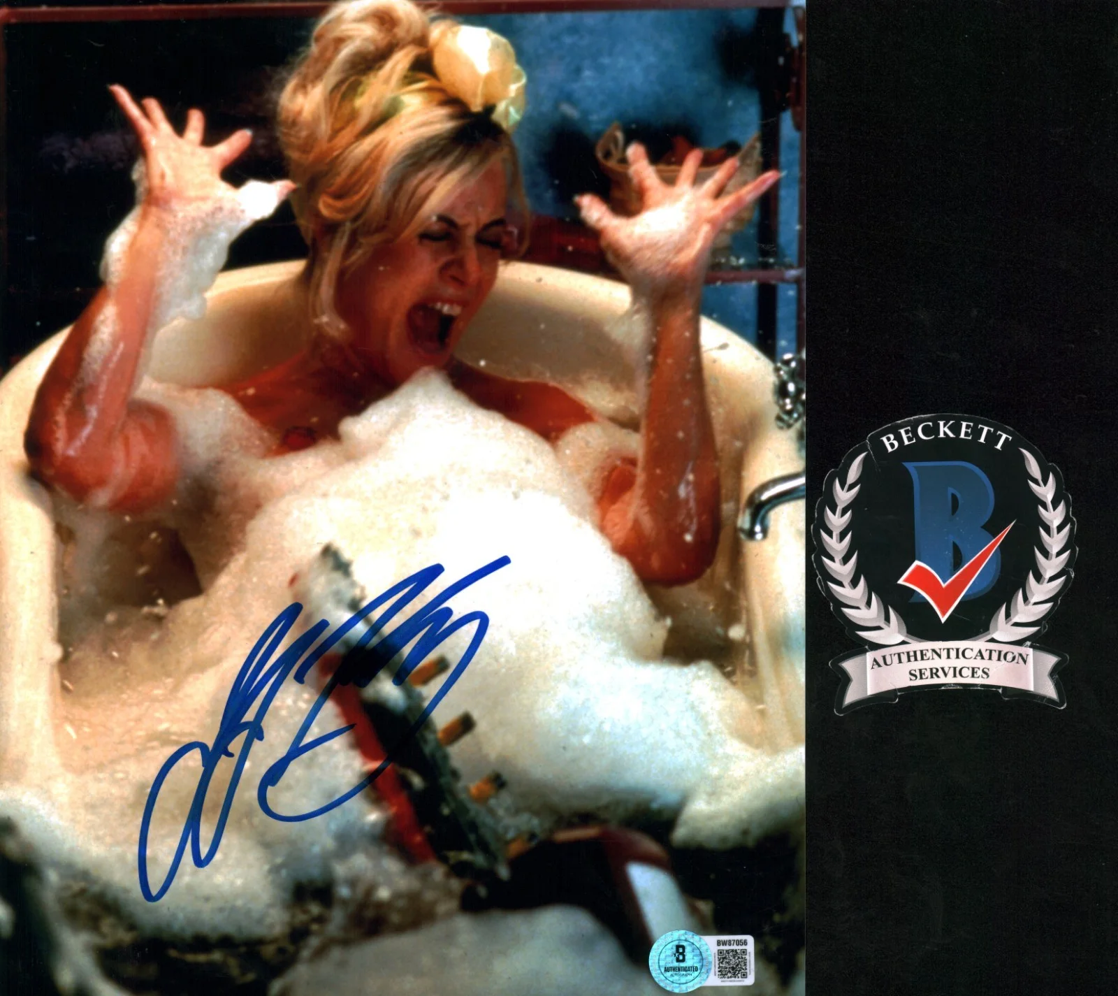 jennifer tilly — Jennifer Tilly Signed The Bride Of Chucky Tiffany 8x10 Photo BAS COA
