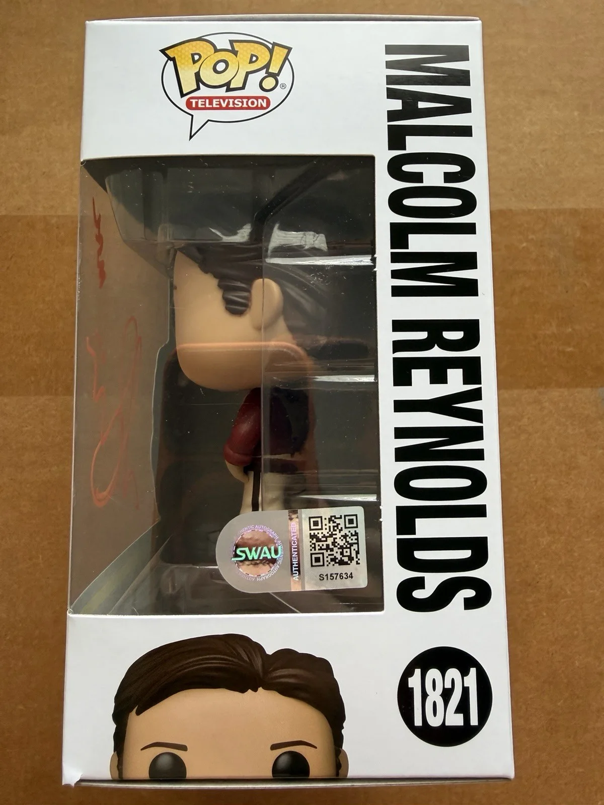 Nathan Fillion Signed Firefly Malcolm Reynolds "Mal" Funko Autograph Proof SWAU, изображение 5
