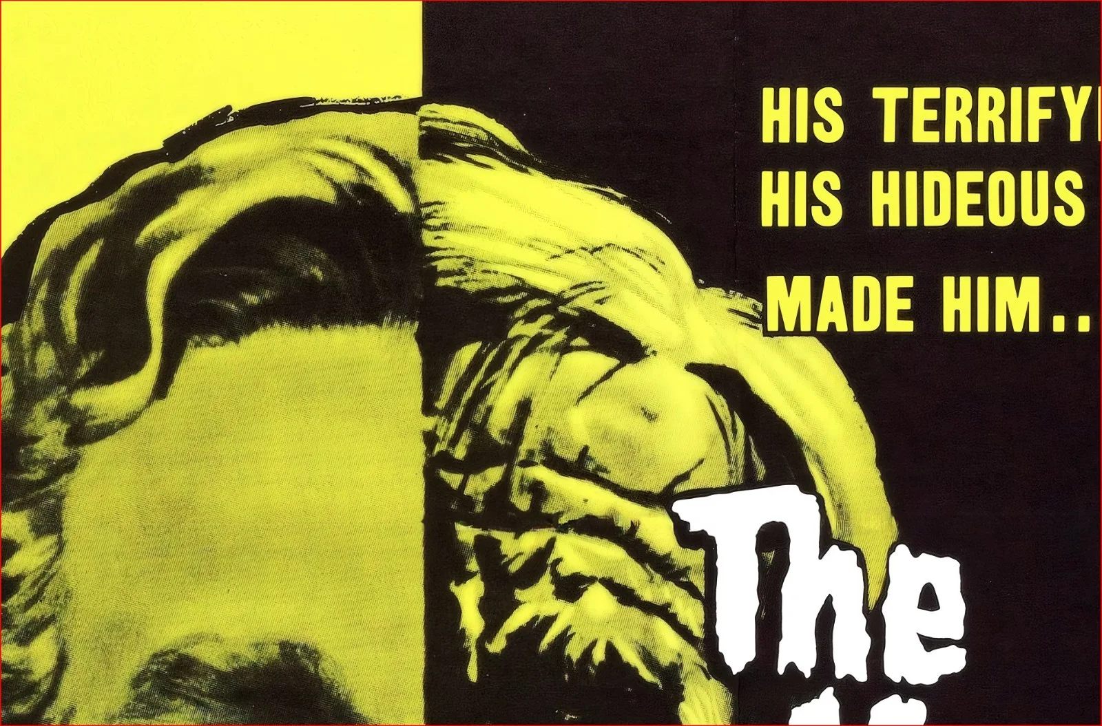 The Man Who Could Cheat Death - 1959 Hammer Restored 27.2" x 41" US One Sheet, изображение 4