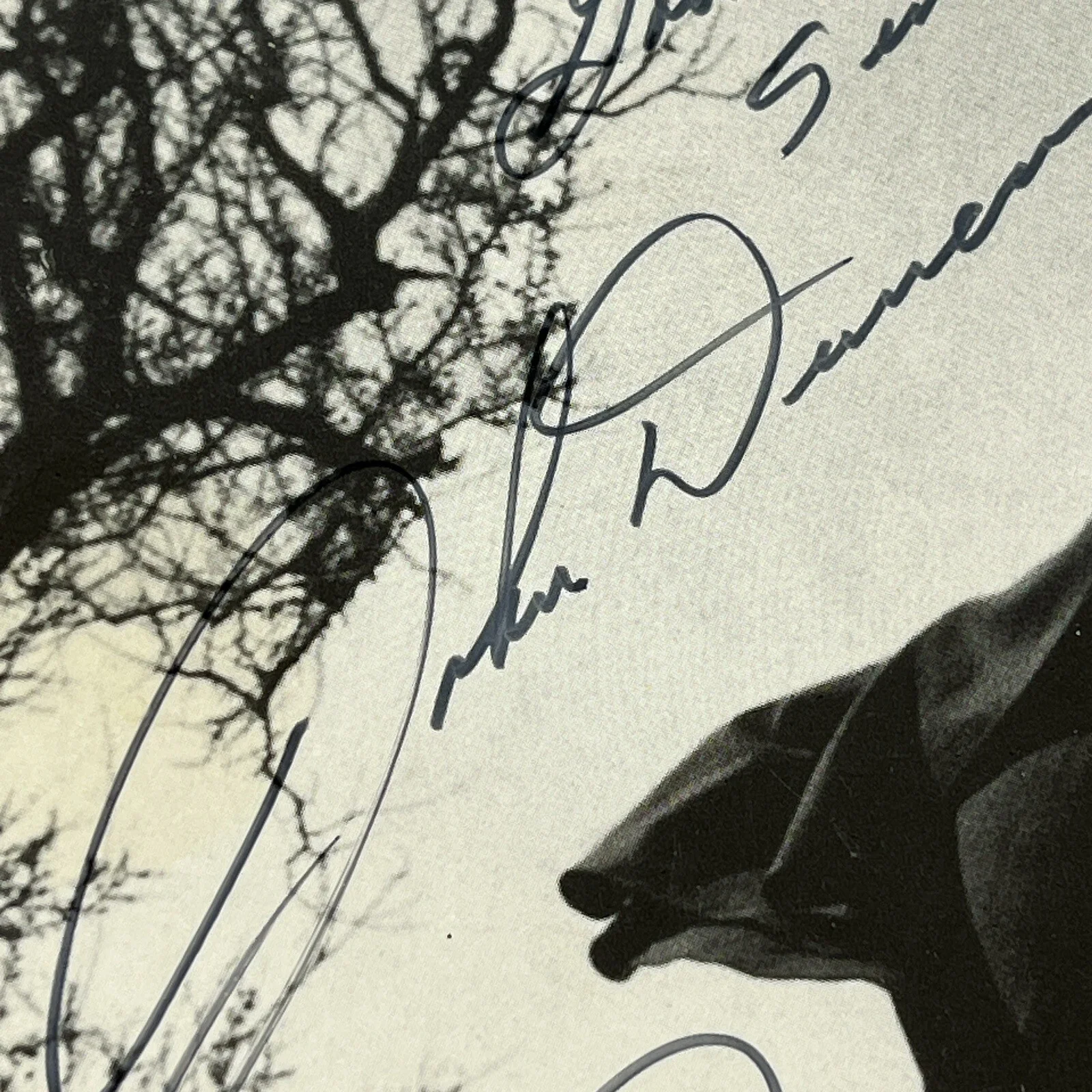 John Duncan — Batman ROBIN John Duncan Autographed Photo 8x10 Actor TV signed Black and White, image 3