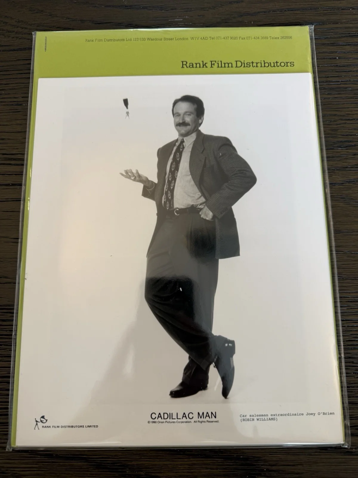 Cadillac Man - Robin Williams Original Movie Press Pack - 1990, image 2