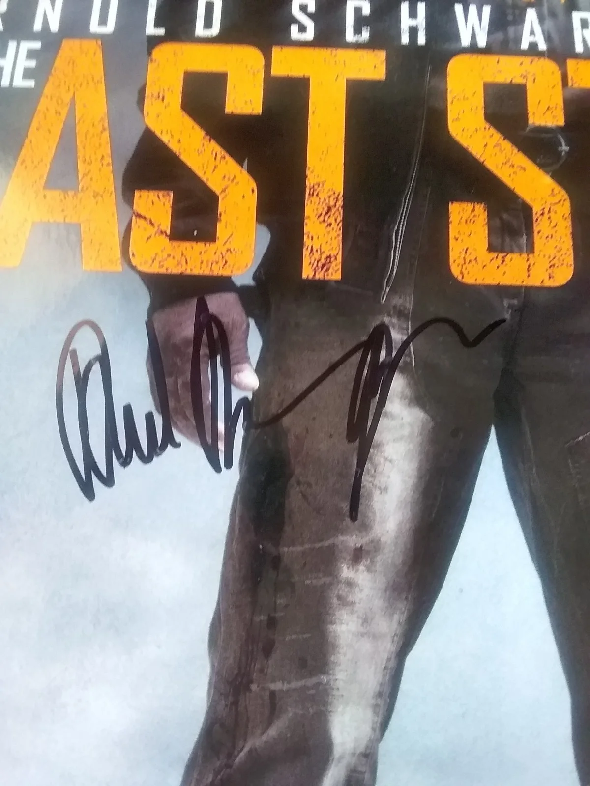 ARNOLD SWARTZENNAGER The Last Stand signed 8x10 Autographed Photo with COA, изображение 4