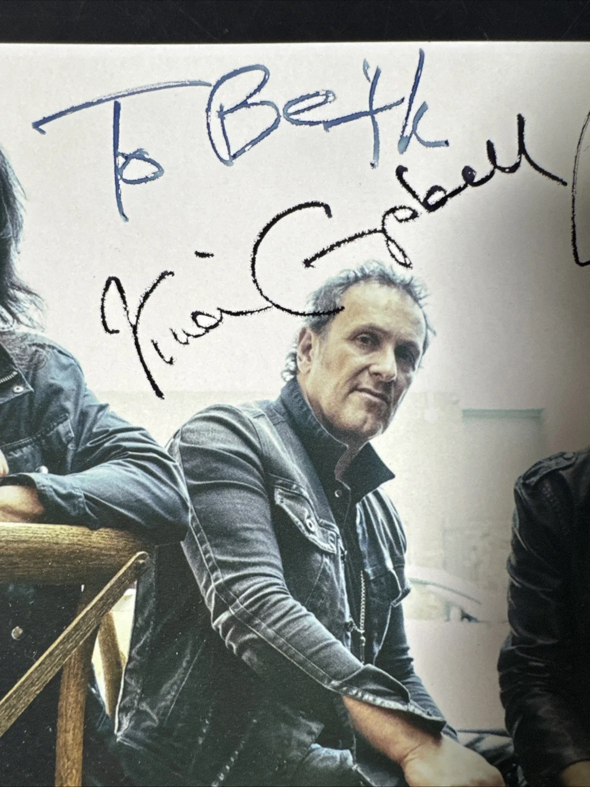 Last In Line Autographed 8.5”x11” Tour Photo, image 2