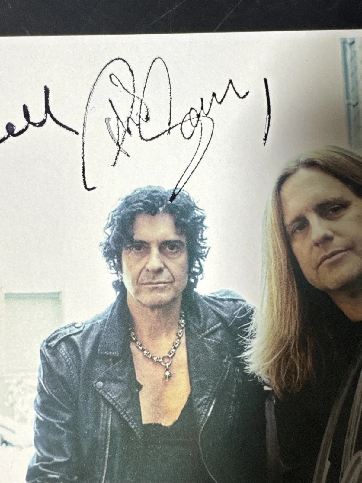 Last In Line Autographed 8.5”x11” Tour Photo, image 3