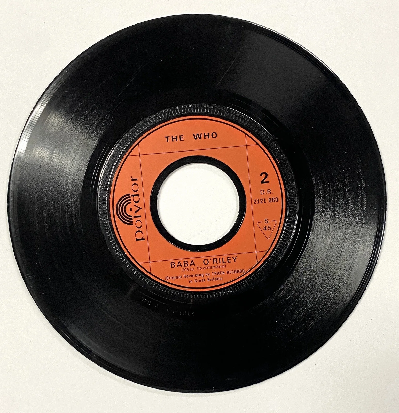 The Who Signed “My Wife / Baba O’Riley” 7” Picture Sleeve Beckett + JSA, изображение 4