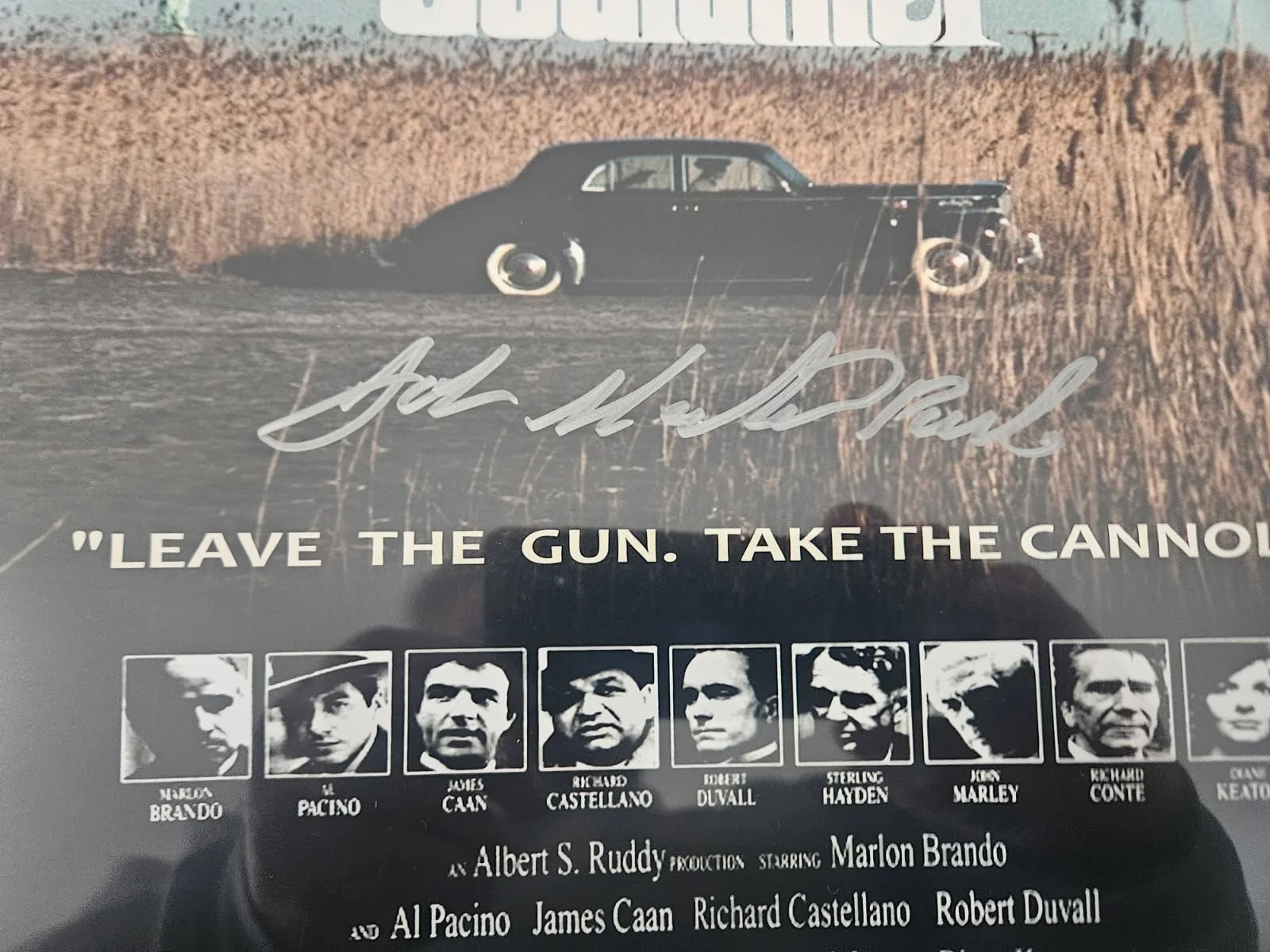 John Martino — 5 Godfather John Martino Paulie signed 11x14 Leave The Gun Take the Cannolis, изображение 2
