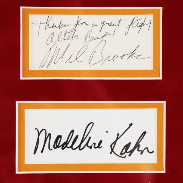 Blazzing Saddles Signed Photo Display (6) Cleavon Little, Gene Wilder, etc. –..., изображение 3