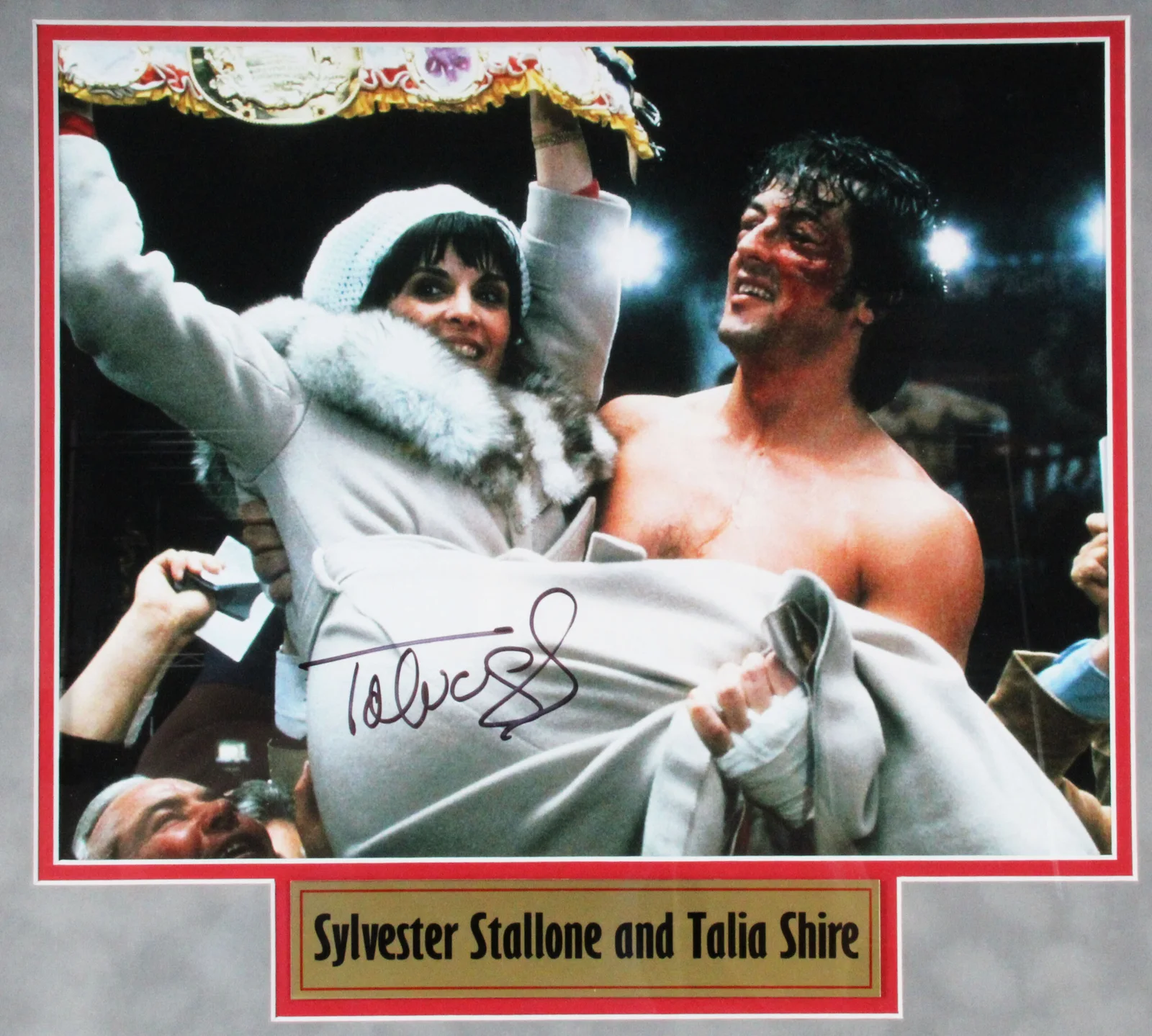 Rocky Signed Photo Sylvester Stallone- Shire Display COA JSA & PSA/DNA, изображение 4