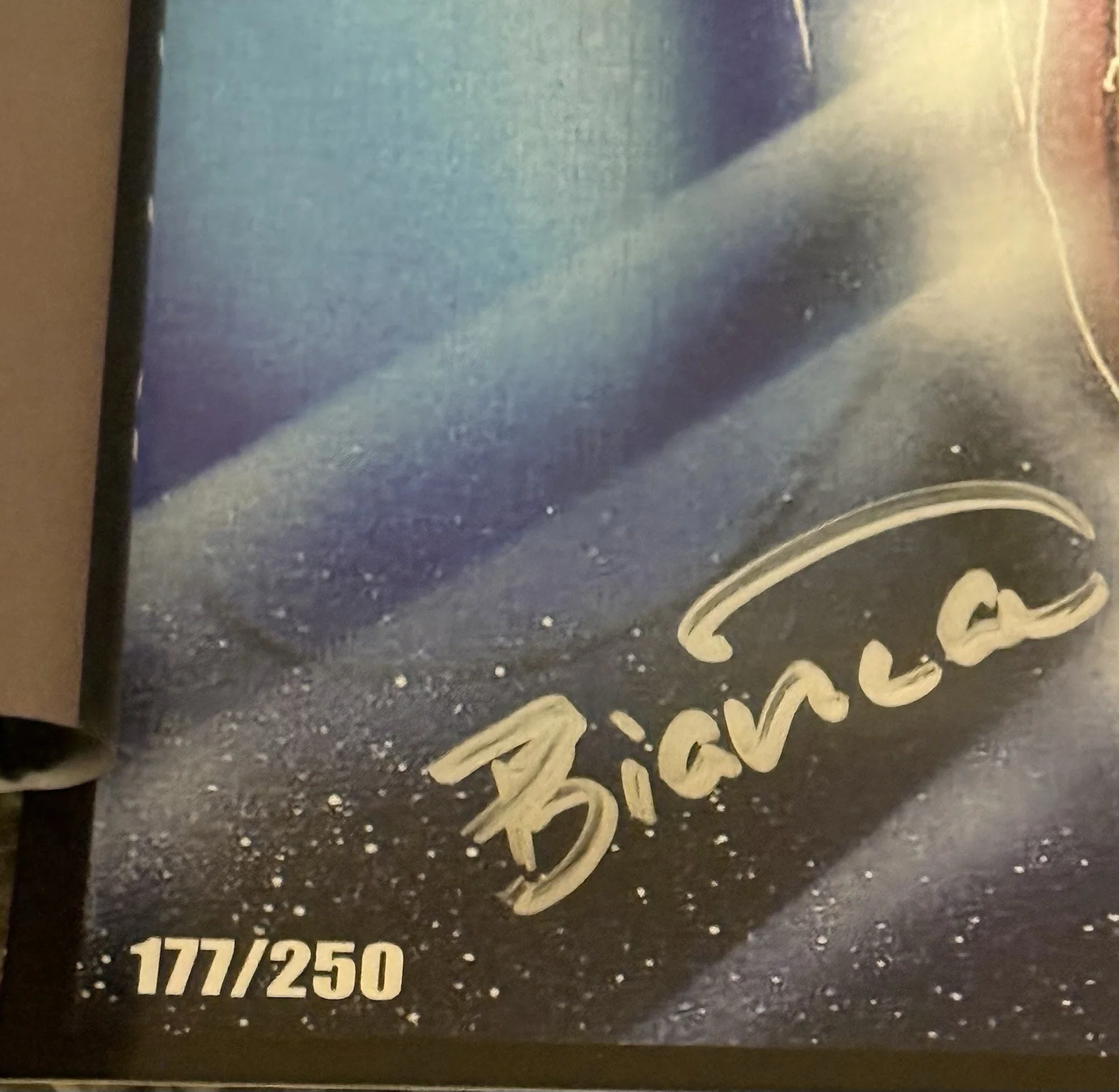 Bianca ’17 Halloween Print 177/250 – Signed – Limited Edition, image 3