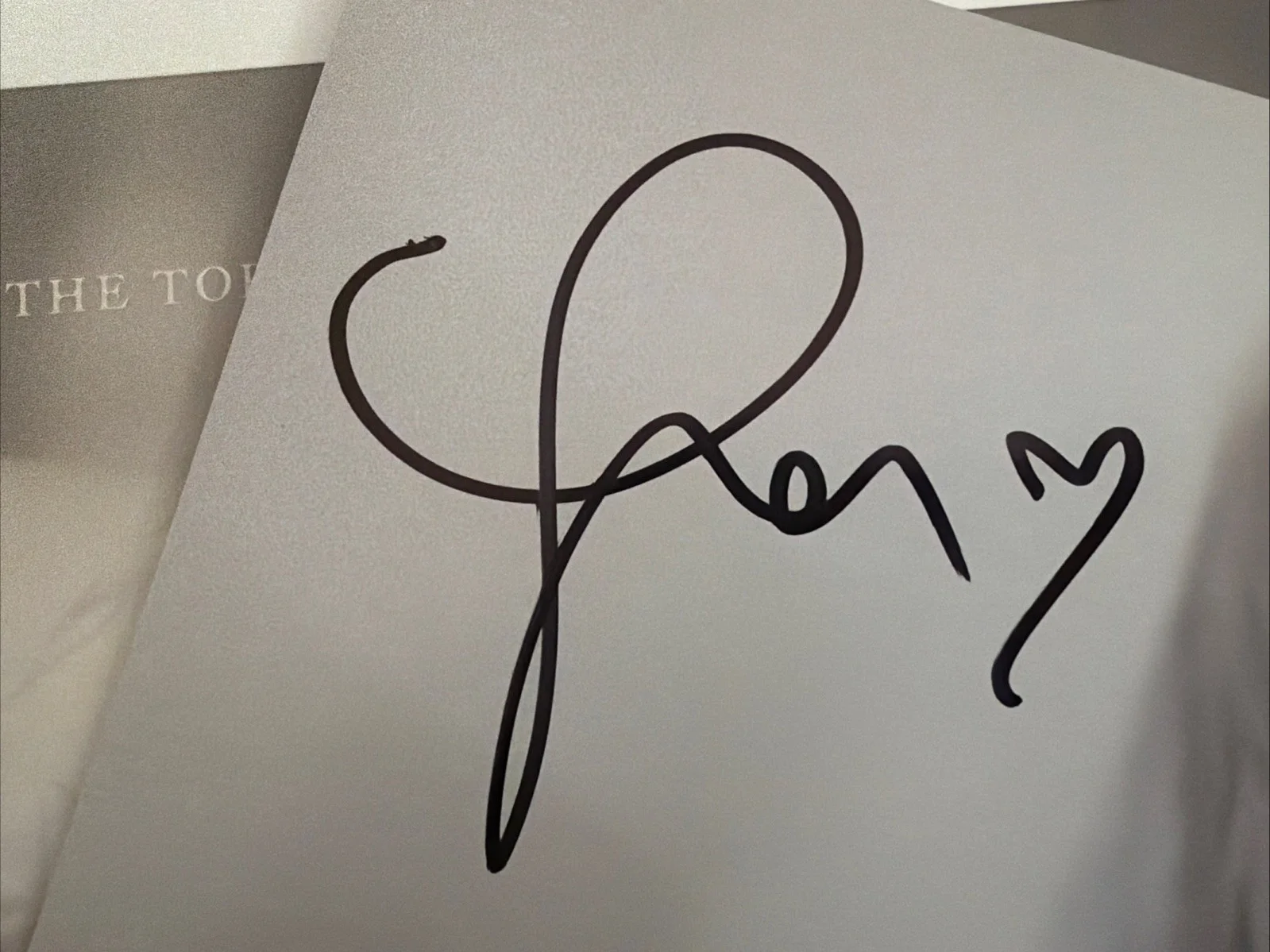 Signed Insert | Taylor Swift - The Tortured Poets Department TTPD Vinyl LP, изображение 2