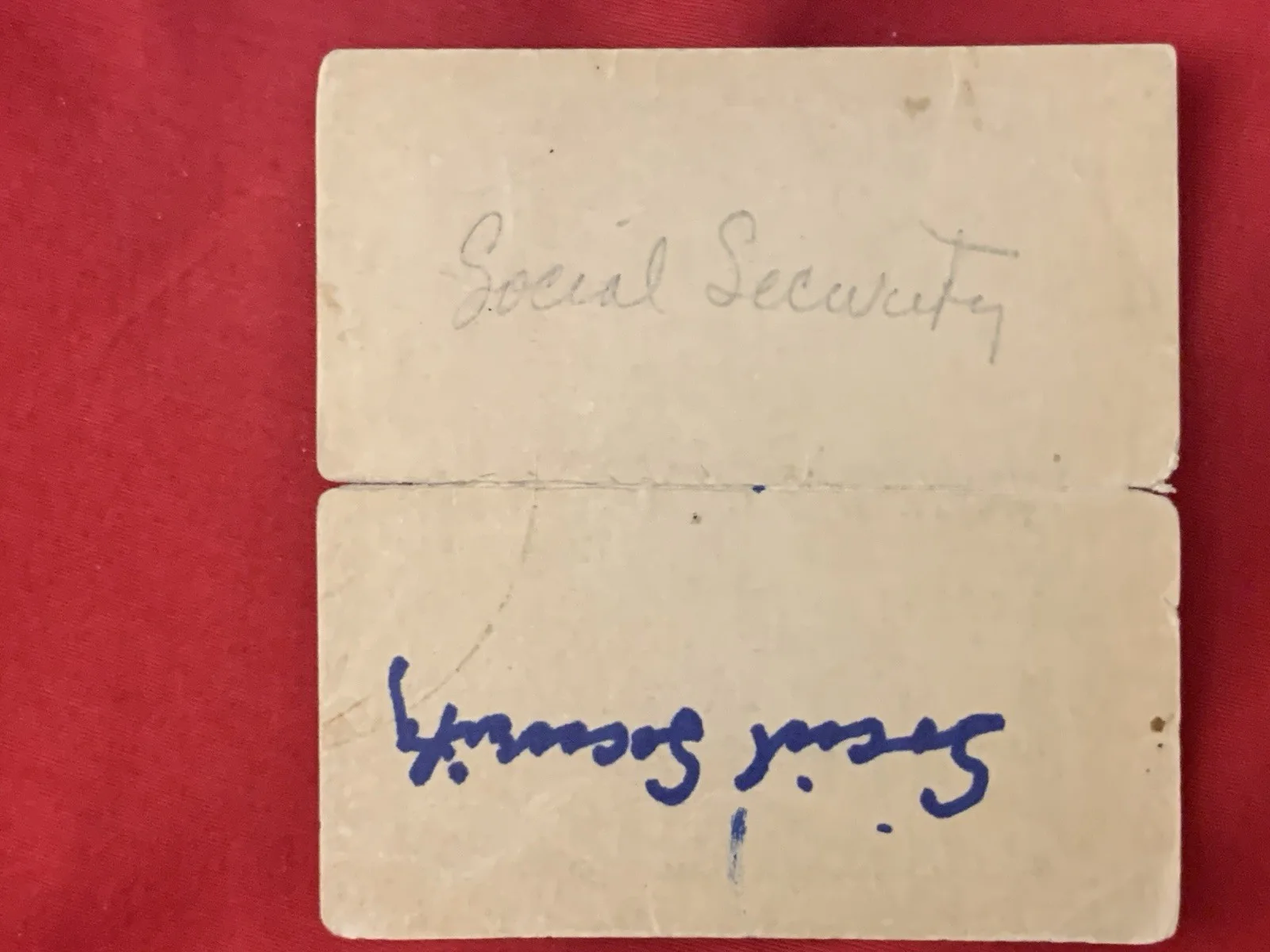 Vincent Price — Vincent Price Estate 1st Social Security Card Of Vincent Price W/Handwriting 20k, изображение 3