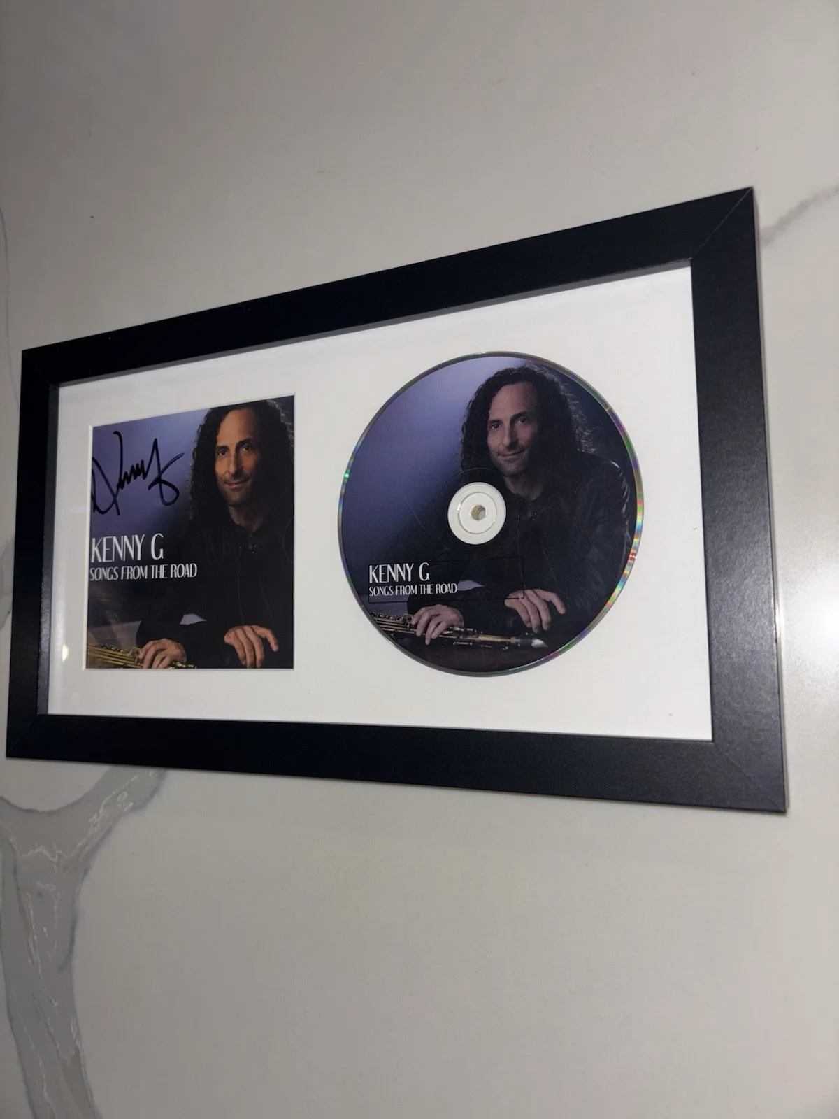Kenny G Signed “Songs From The Road” Rare Edition CD Booklet/CD. Very Rare Find., изображение 4
