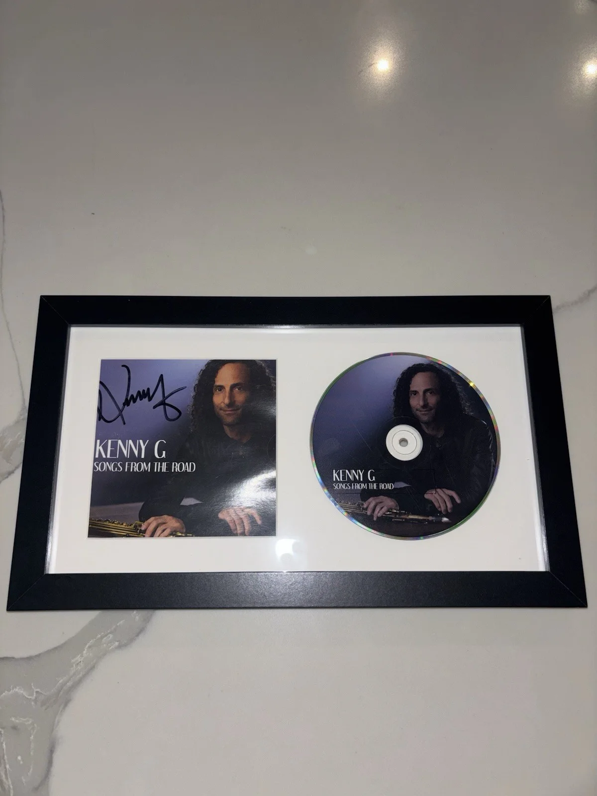 Kenny G Signed “Songs From The Road” Rare Edition CD Booklet/CD. Very Rare Find., изображение 5