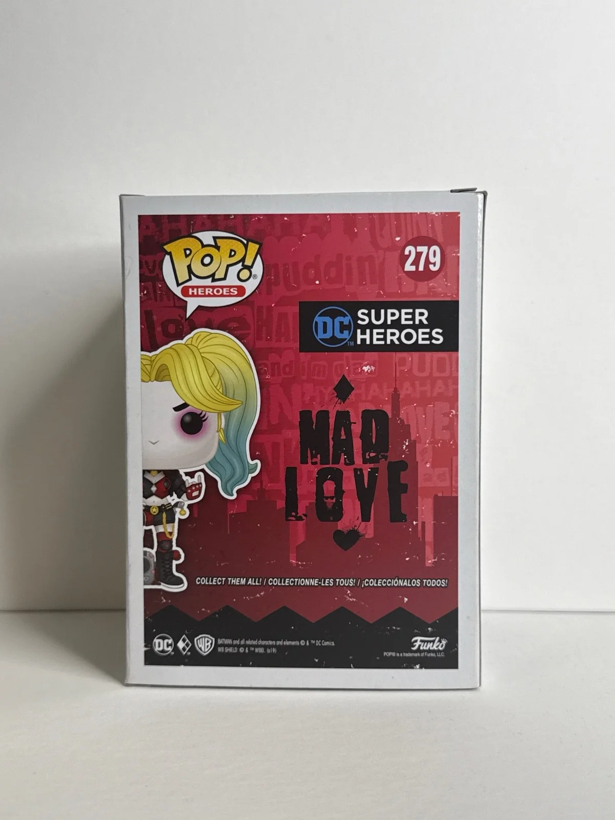 Margot Robbie — Margot Robbie Signed DC Super Heroes Harley Quinn Funko #279 PSA AQ69182, изображение 3