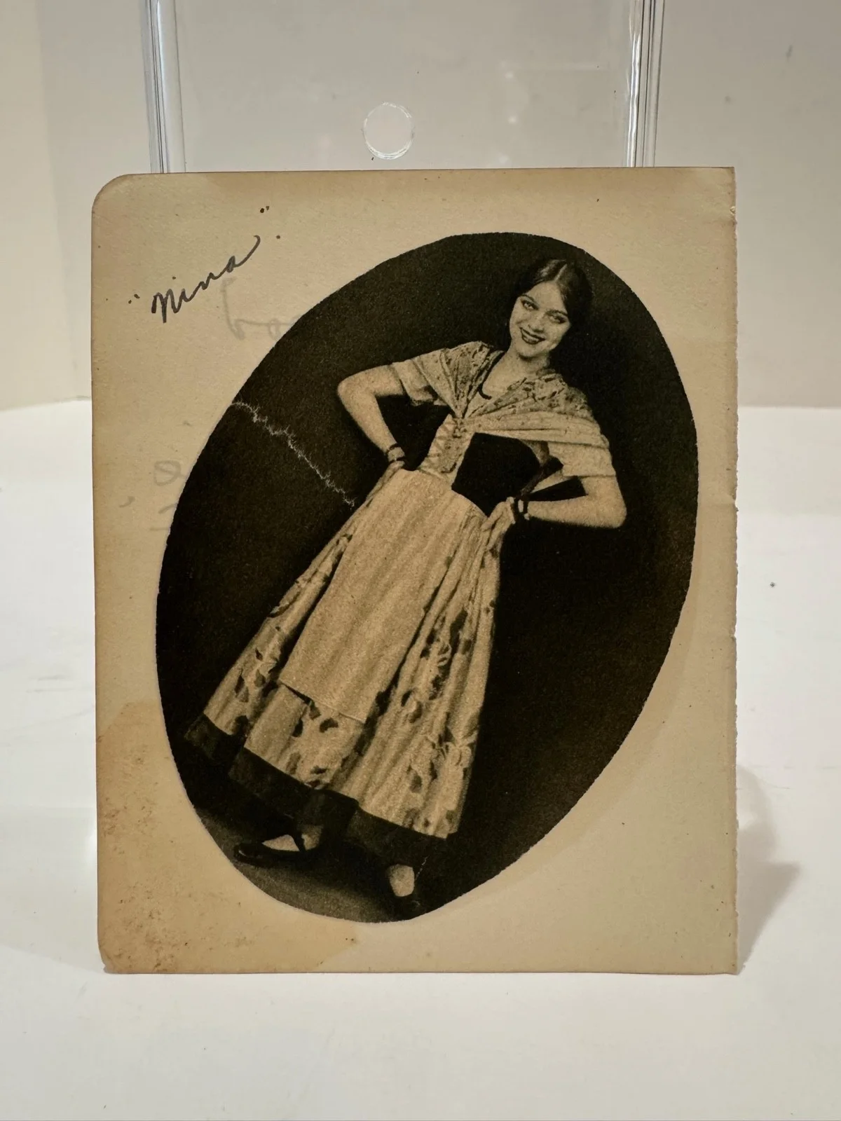 Eva Le Gallienne Signed Nina Photo Card with Collector Envelope, image 3
