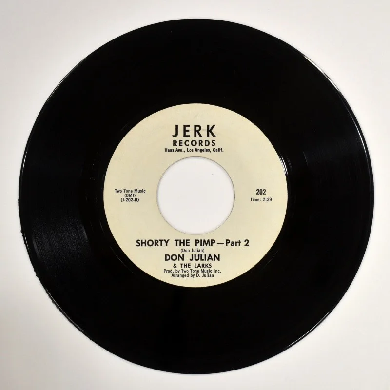 Don Julian & The Larks - Shorty The Pimp (Pt.1) / ST (Pt.2) 7", изображение 2