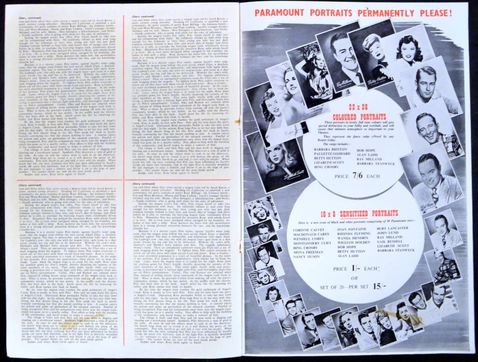 HIGH VENTURE 1951 John Payne, Dennis O'Keefe, Arleen Whelan UK PRESSBOOK, изображение 2