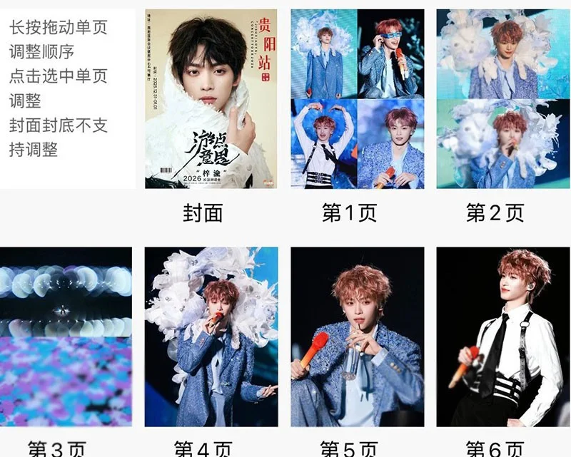 Zi Yu 游点意思演唱会 Photobook Album Pictures Photo Books, изображение 2