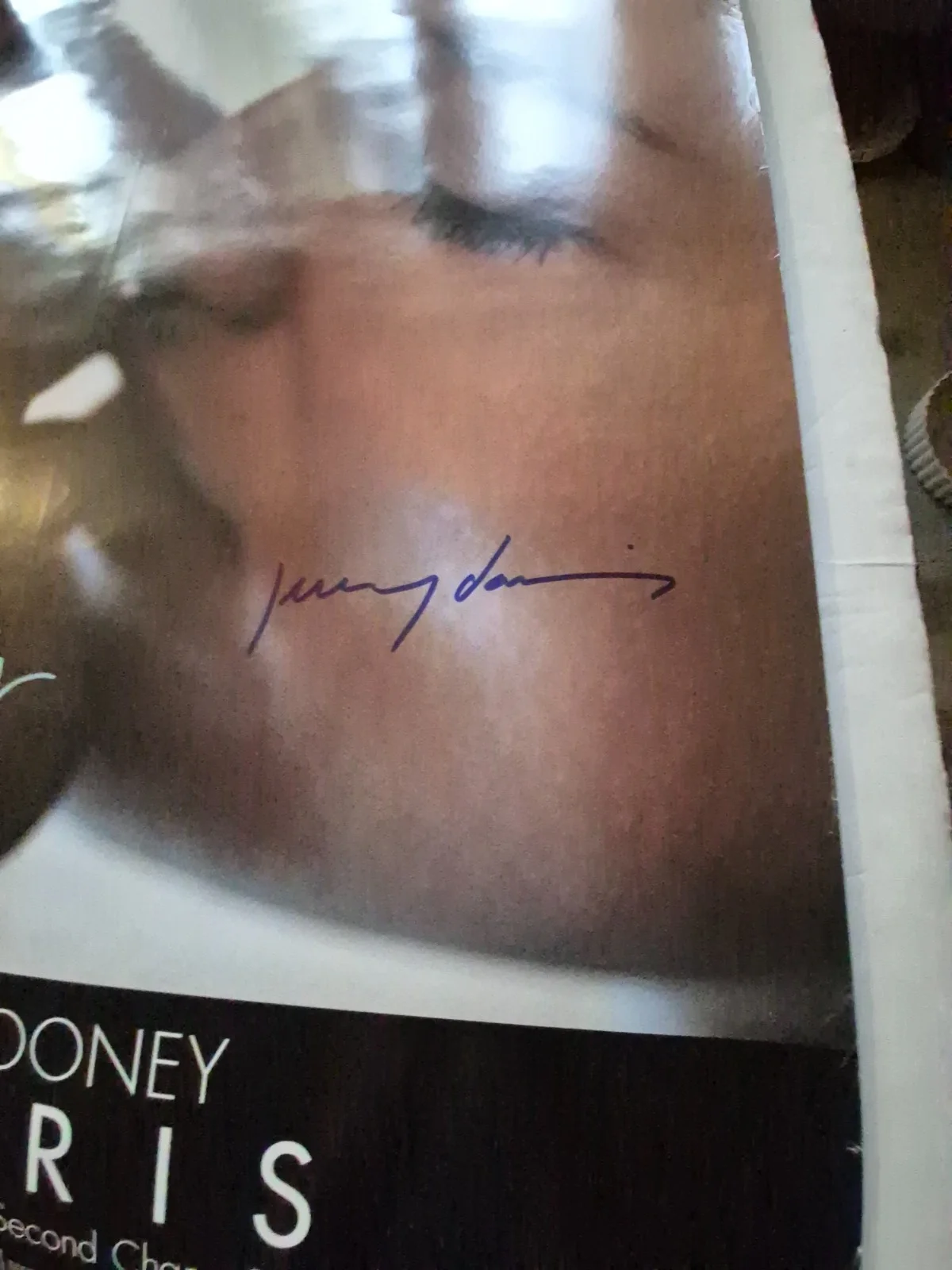 see below — SOLARIS-GEORGE CLOONEY CAST SIGNED MOVIE POSTER-w/COA ' ekim, изображение 5
