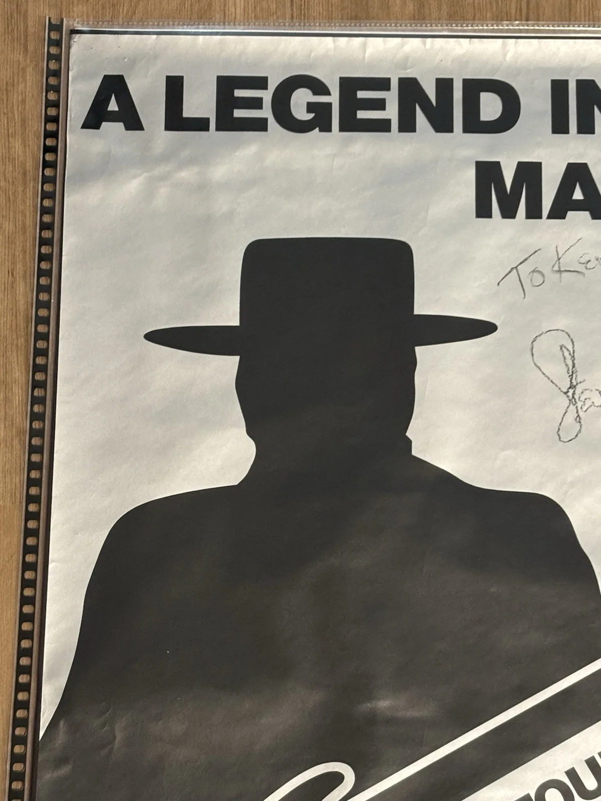 Stevie Ray Vaughan Concert Poster Signed Autographed Roger Epperson REAL COA, image 3