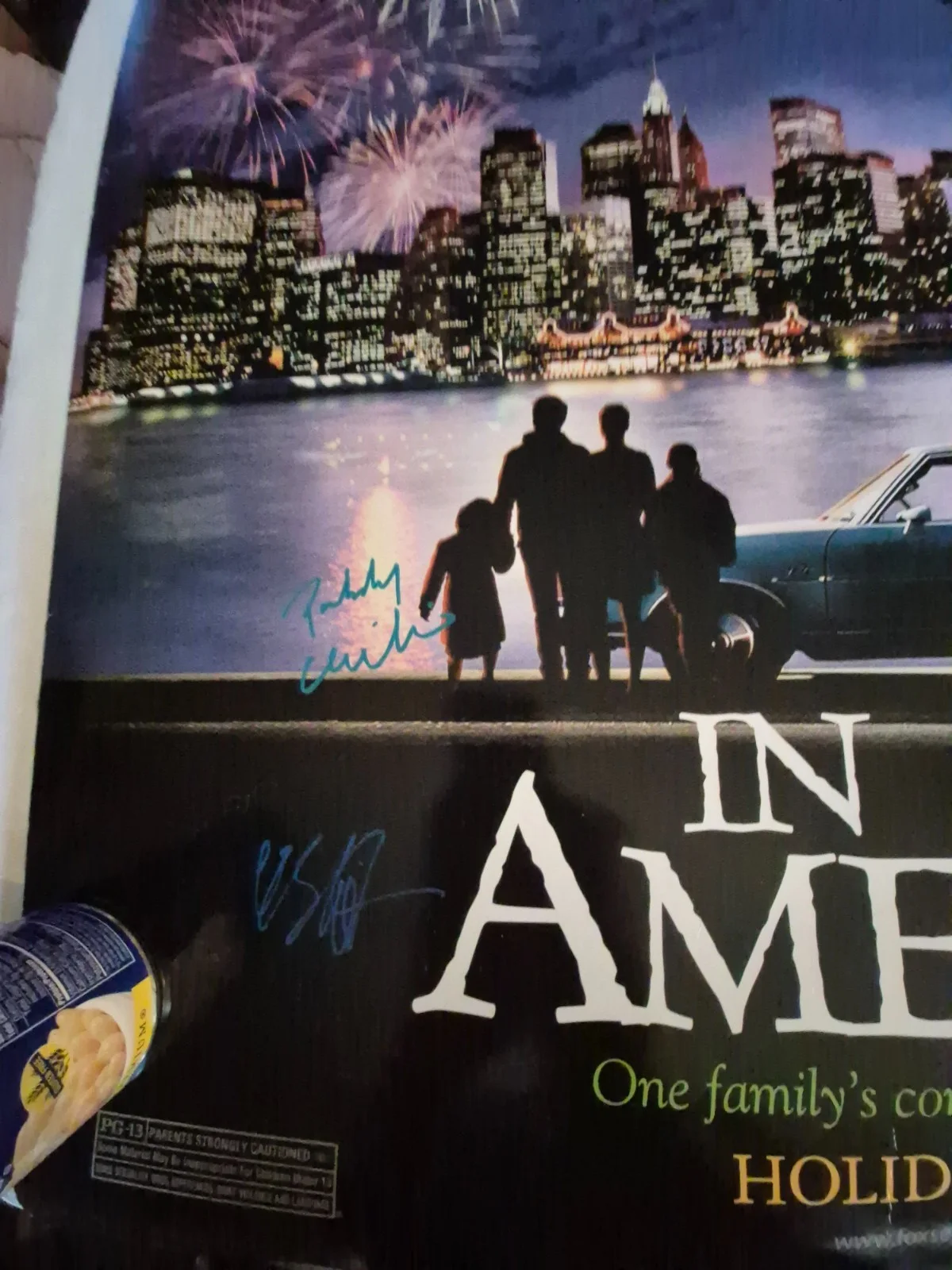 see below — IN AMERICA --CAST SIGNED MOVIE POSTER-w/COA ' ekim, image 4