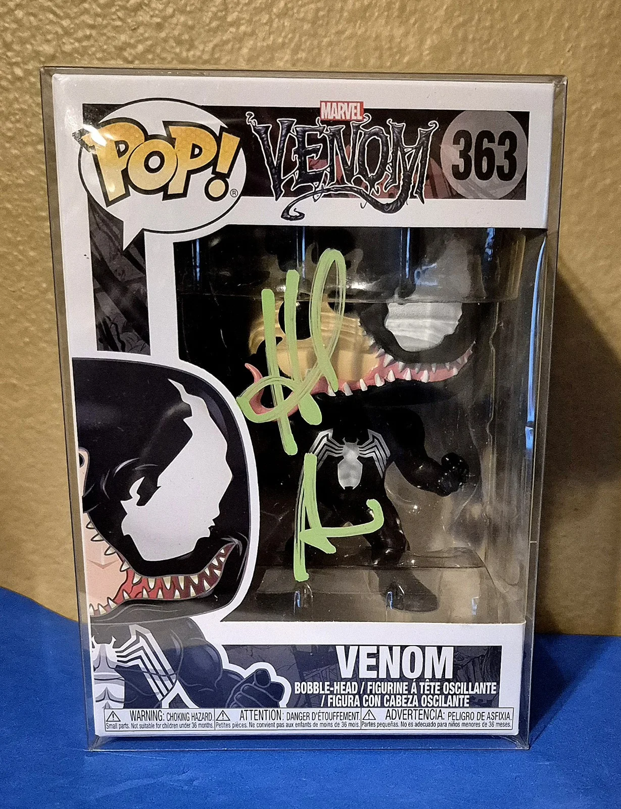 Hank Azaria — Marvel Venom Hank Azaria Signed Autographed Funko Pop! #363 COA OCCM