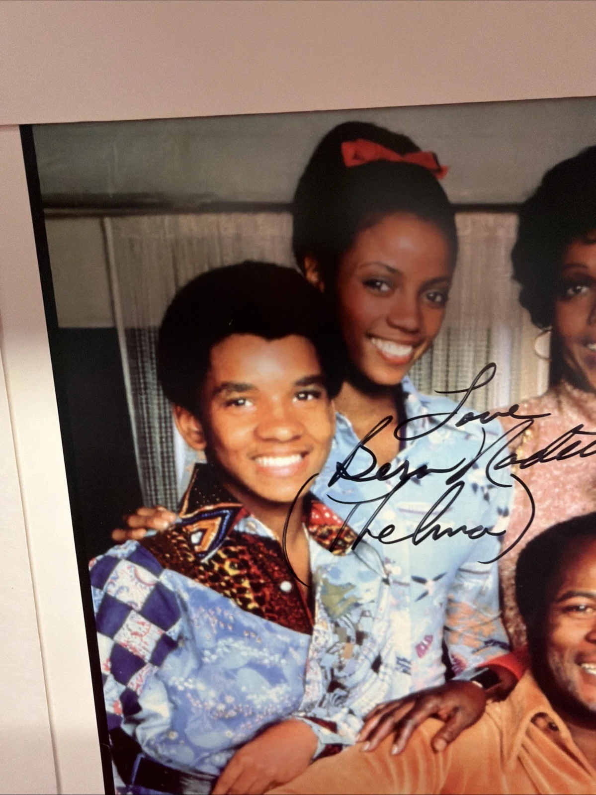 GOOD TIMES TV SHOW CAST-MEMBER AUTOGRAPHED PHOTO, изображение 3