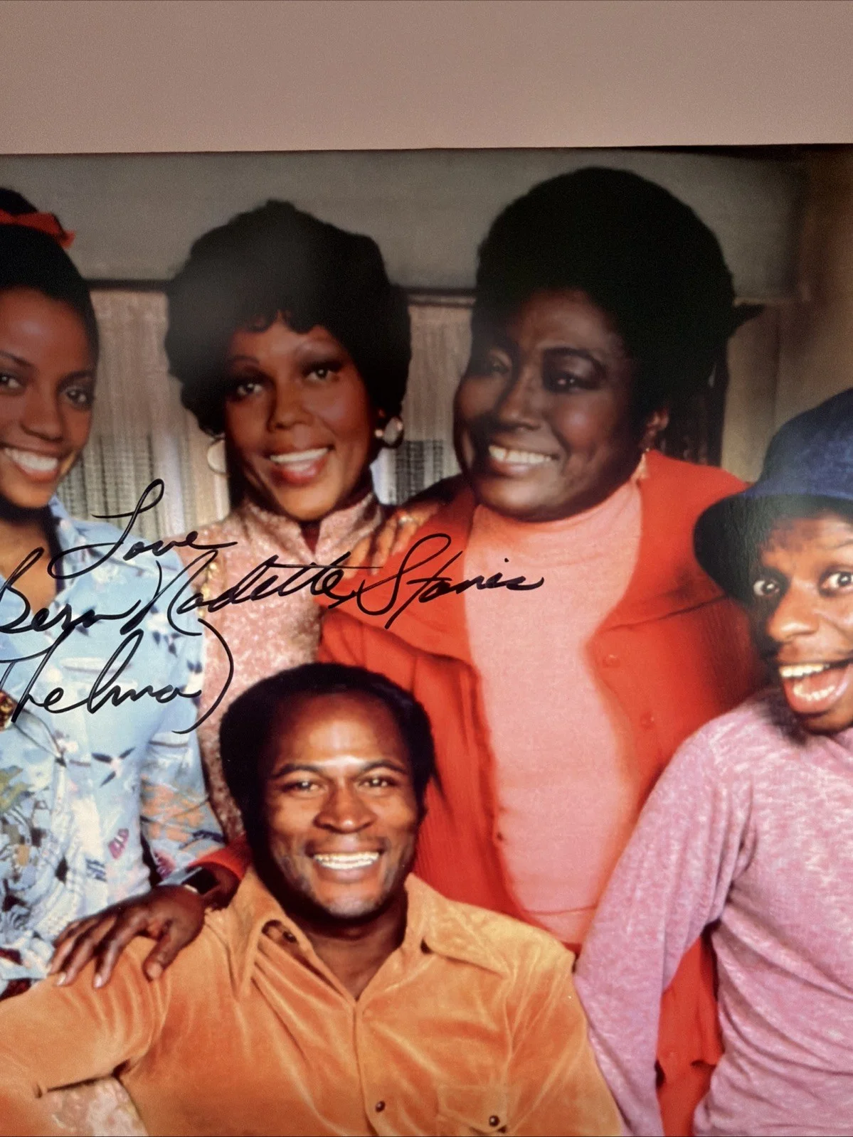 GOOD TIMES TV SHOW CAST-MEMBER AUTOGRAPHED PHOTO, изображение 4