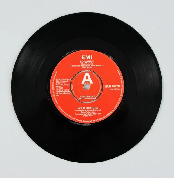 Jimmy Bain Signed Blackmail & Holy Diver 45 Records – COA Provenance Letter, image 3