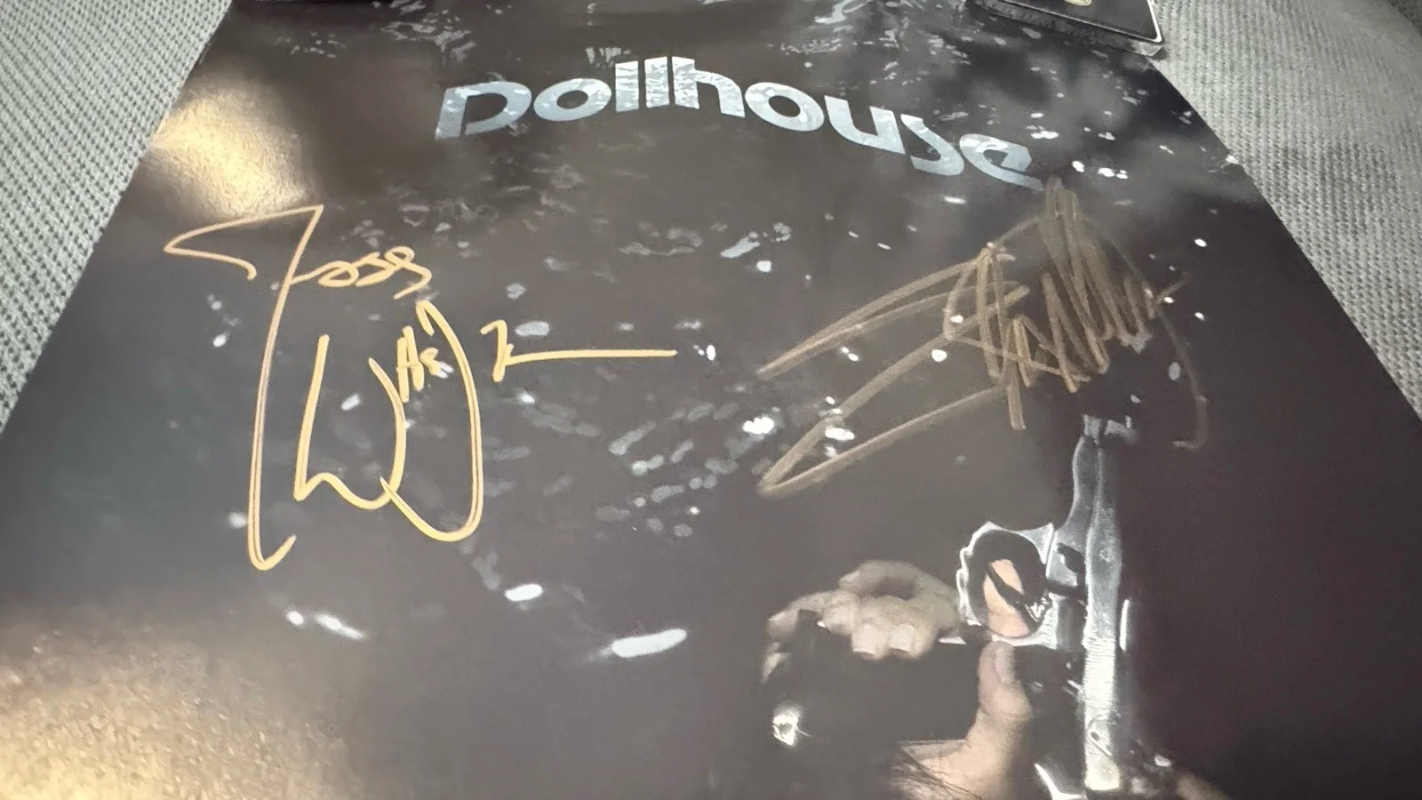 Eliza Dushku Joss Whedon — Dollhouse Eliza Dushku Joss Whedon Signed PSA Auto 2008 Promo Poster 11x17 SDCC, изображение 3