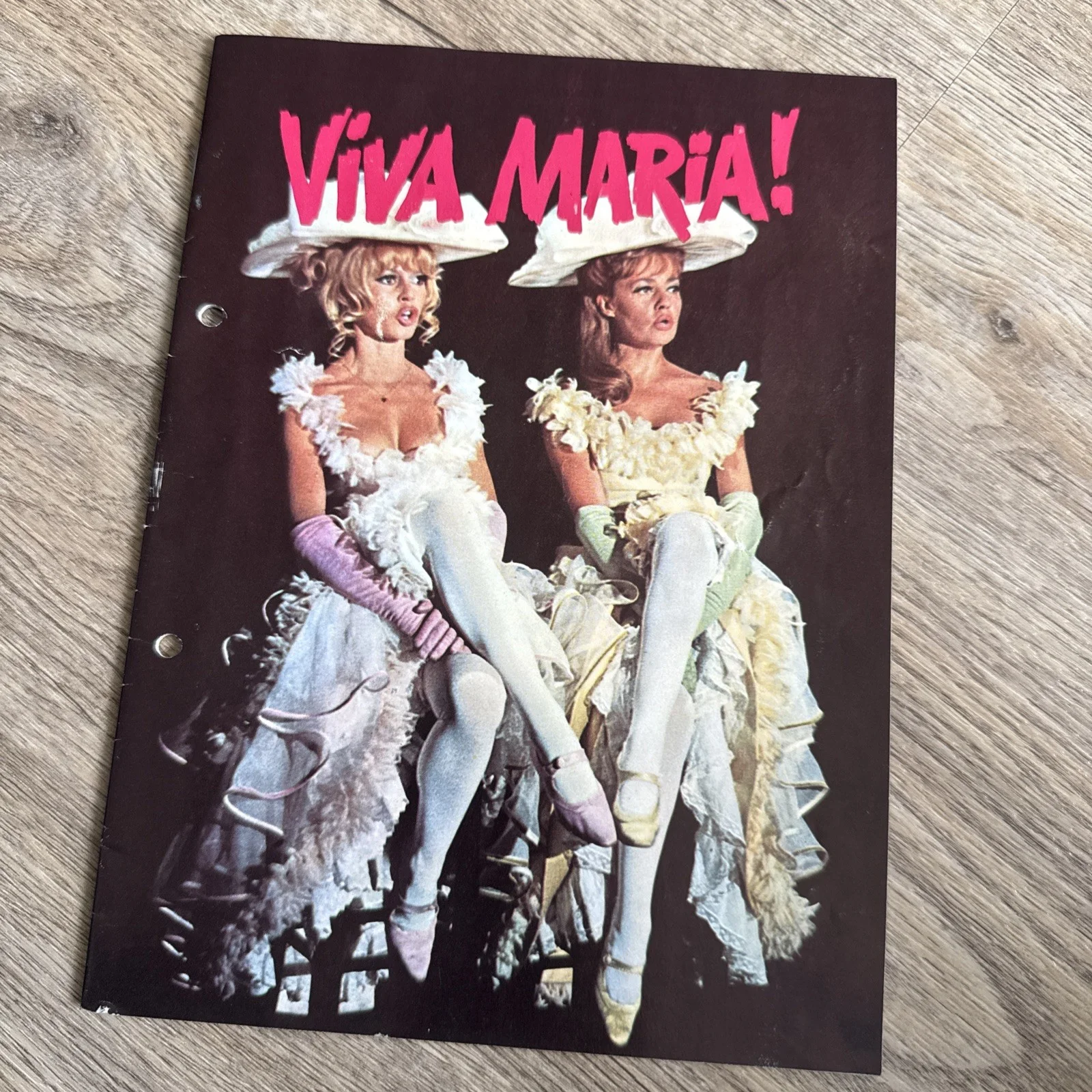 V Rare VIVA MARIA! German Cinema Programme Brigitte Bardot Jeanne Moreau 1965, image 2