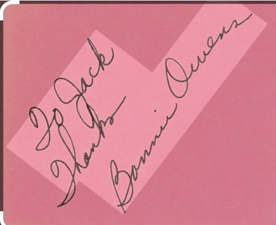 Merle Haggard & Bonnie Owens Signed Photo Original Country Music Memorabilia, изображение 3