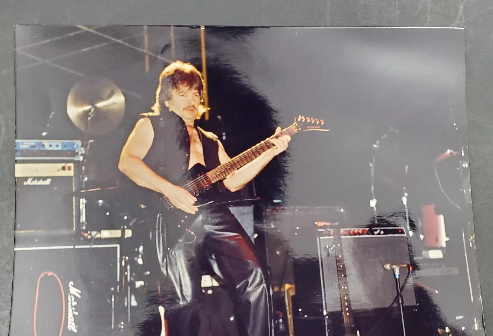 Rare Vince Martell /Vanilla Fudge, Hand Autographed Color 8 x 10 Photo, изображение 4