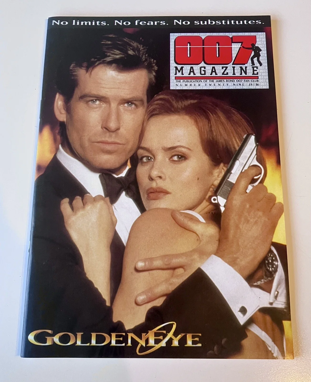 Goldeneye James Bond 007 Parker Jotter Pen 1995 with Magazine Rare, изображение 4