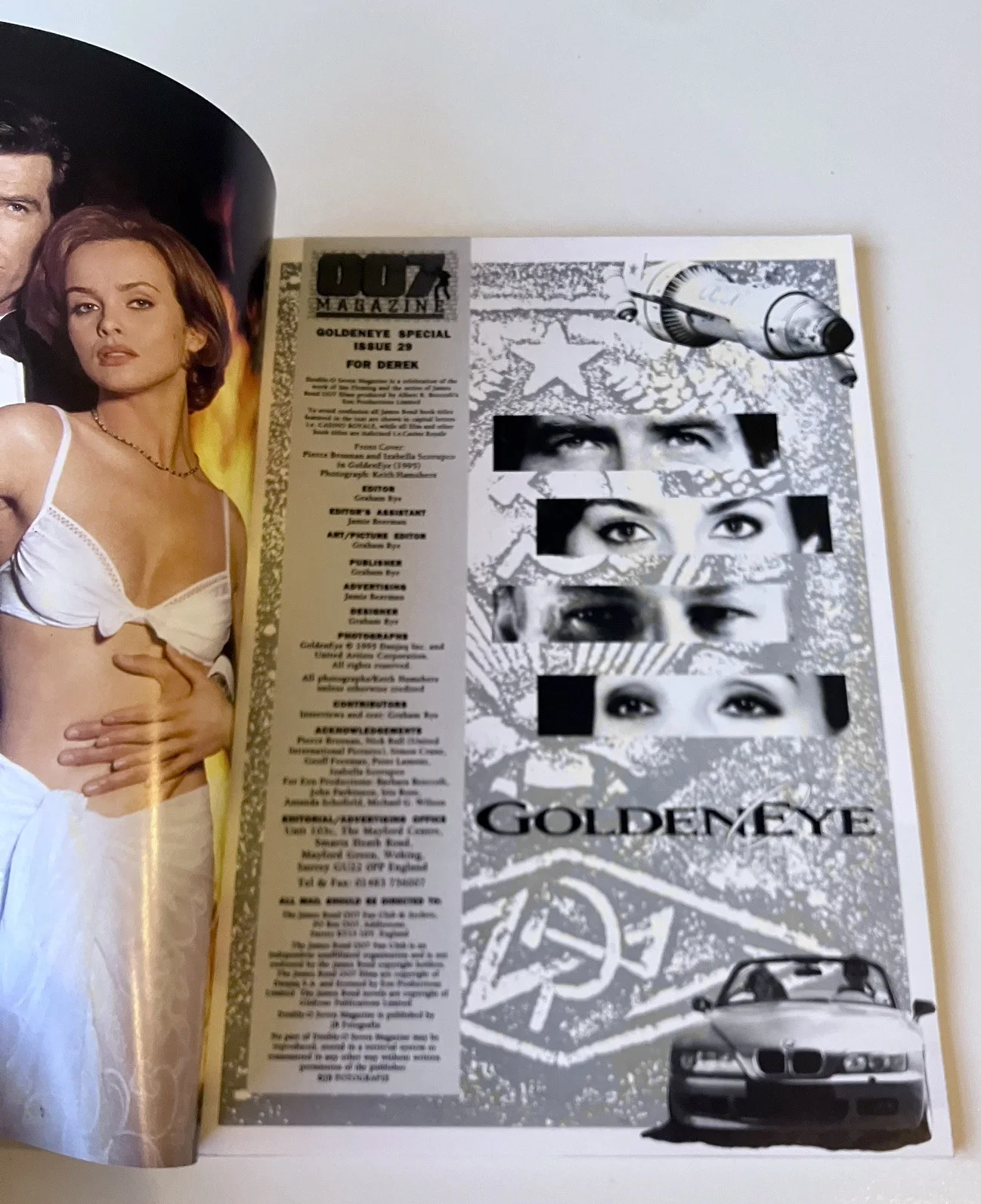 Goldeneye James Bond 007 Parker Jotter Pen 1995 with Magazine Rare, изображение 5