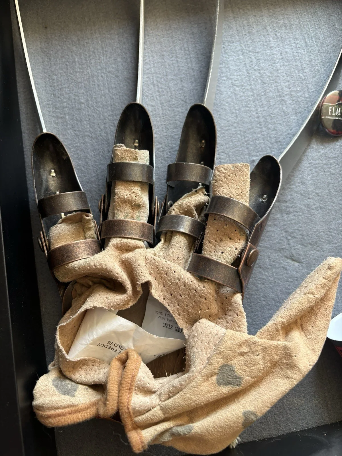 ROBERT Englund — A Nightmare On Elm Street Freddy Glove Signed By The Master Of Dreams Himself!, изображение 2