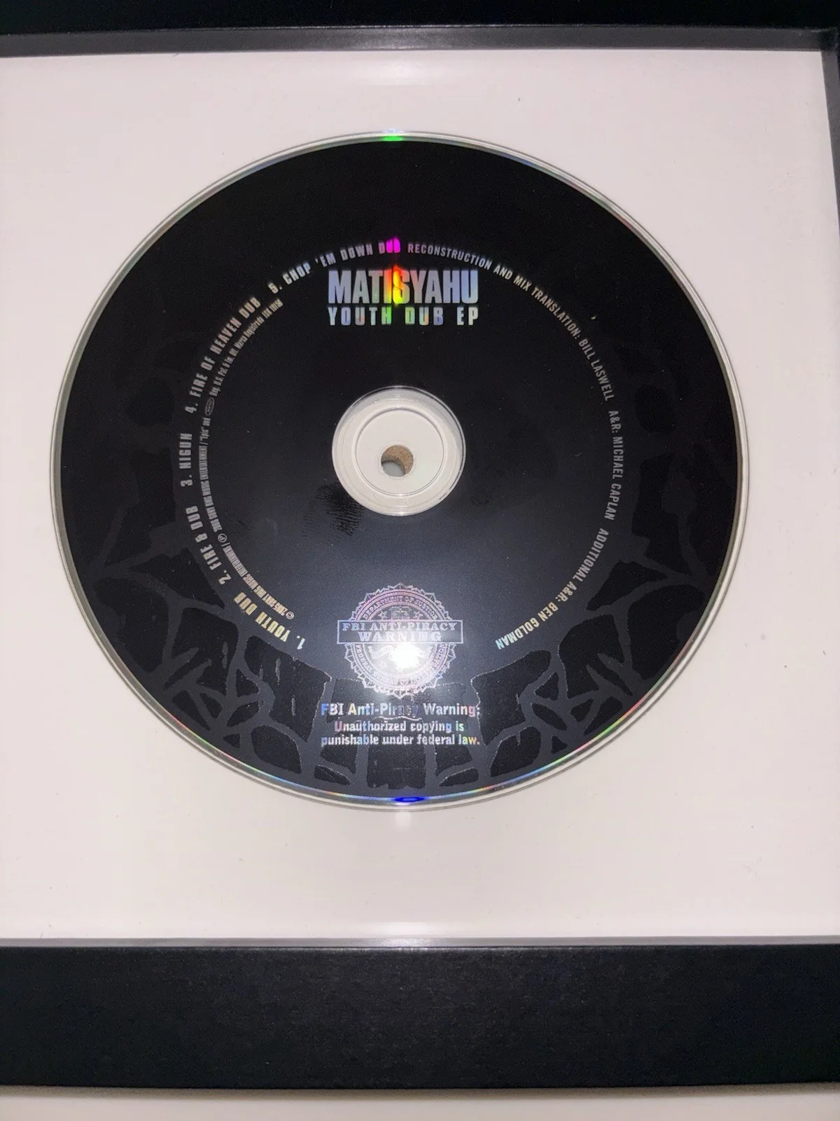 Matisyahu Youth Signed x 4 Framed CD Booklet/CD - Jonah David, Jimmy Douglas…, image 5
