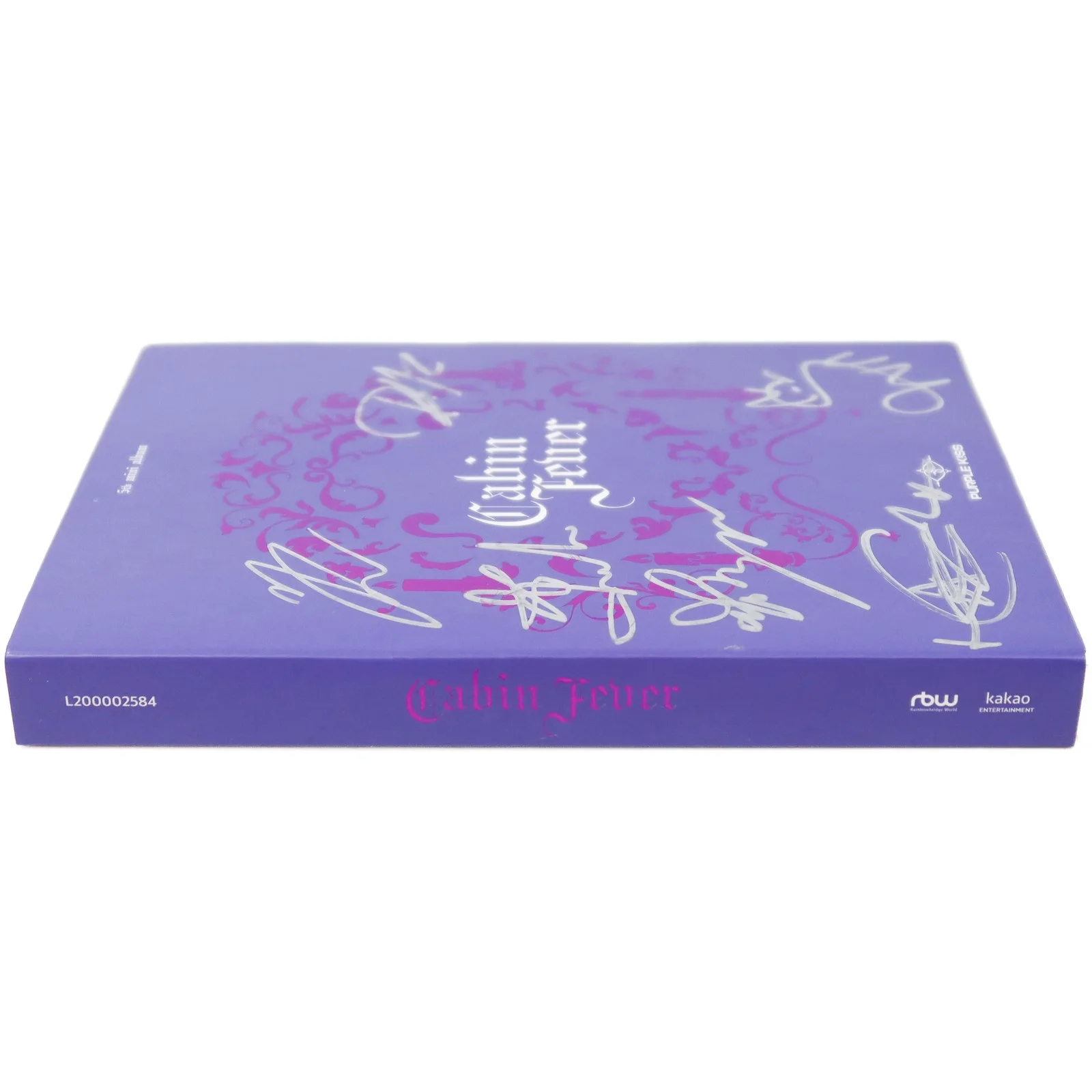 Purple Kiss - Cabin Fever [Purple Ver.] 5th Mini Album Signed Promo CD 2023, изображение 4