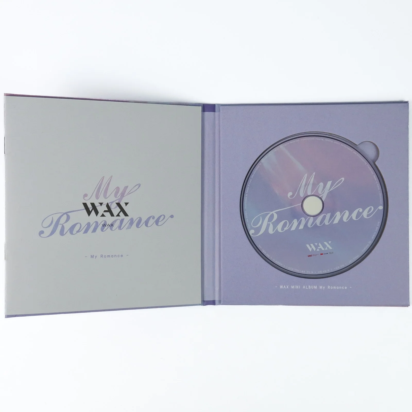 Wax - My Romance Mini Album Signed Promo CD 2018, image 3